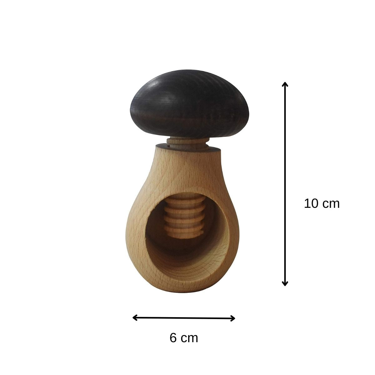 Casse-noix en bois vissable Fackelmann Wood Edition
