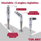 Ensemble mixeur plongeant sans fil Turmix