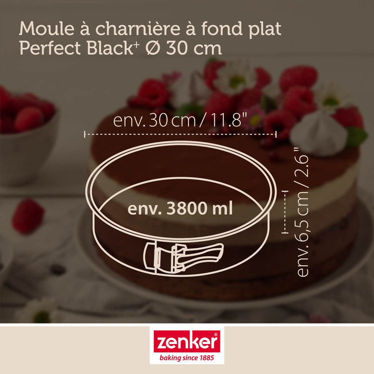 Moule à manqué à charnière 30 cm Zenker PerfectBack+