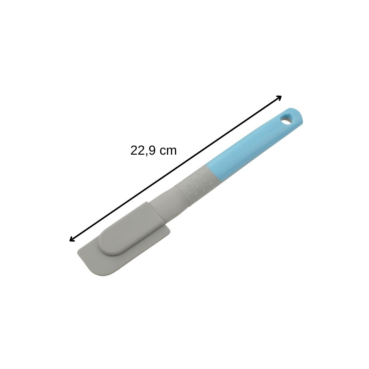 Petite spatule de pâtisserie turquoise en silicone 22,9 cm Tasty Pâtisserie