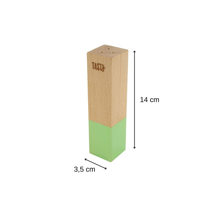 Salière en bois Tasty Green