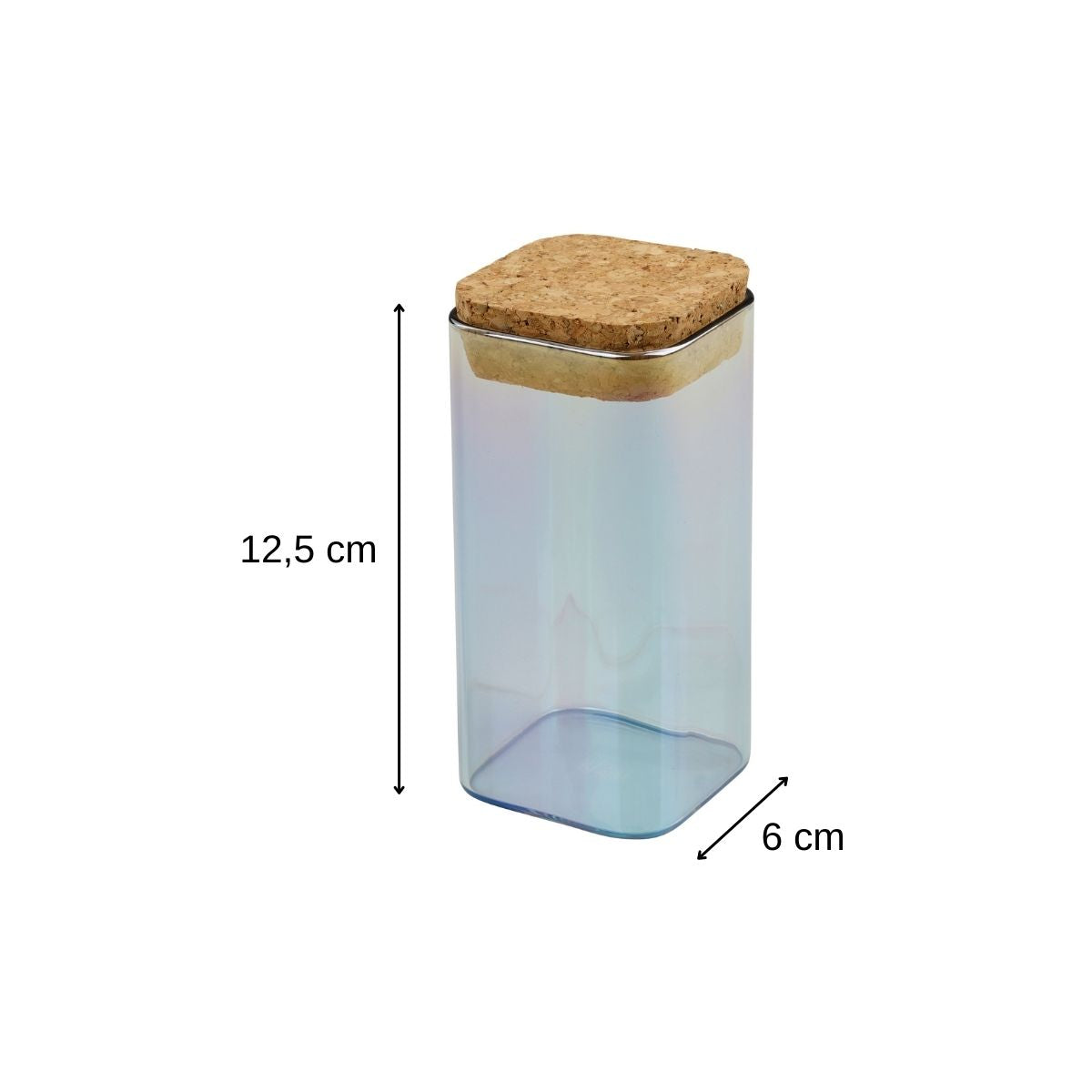 Boîte de conservation en verre avec couvercle 330 ml Tasty Green