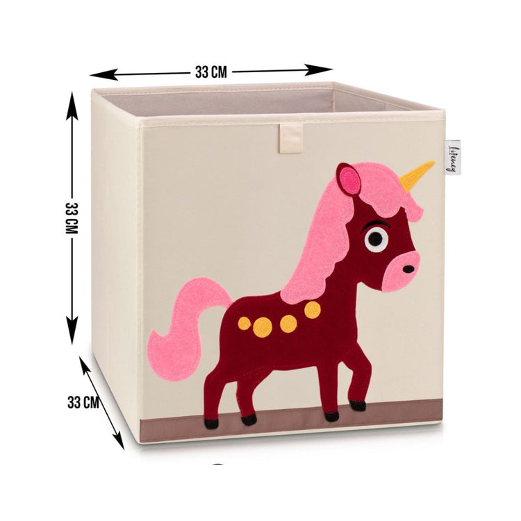 Boîte de rangement "licorne" , compatible avec l'étagère IKEA KALLAX Lifeney