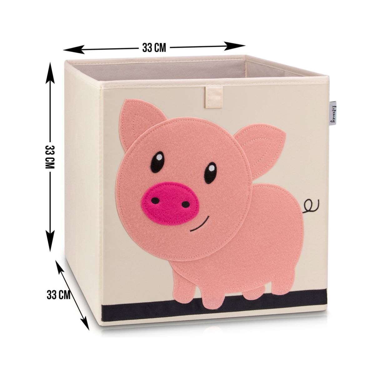 Boîte de rangement "cochon" , compatible avec l'étagère IKEA KALLAX Lifeney