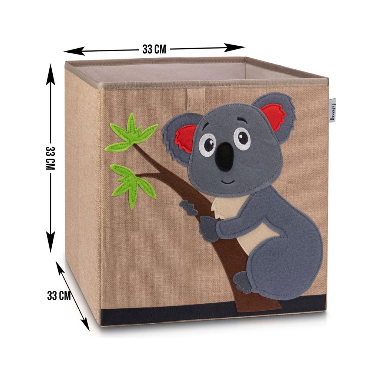 Boîte de rangement "koala" , compatible avec l'étagère IKEA KALLAX Lifeney