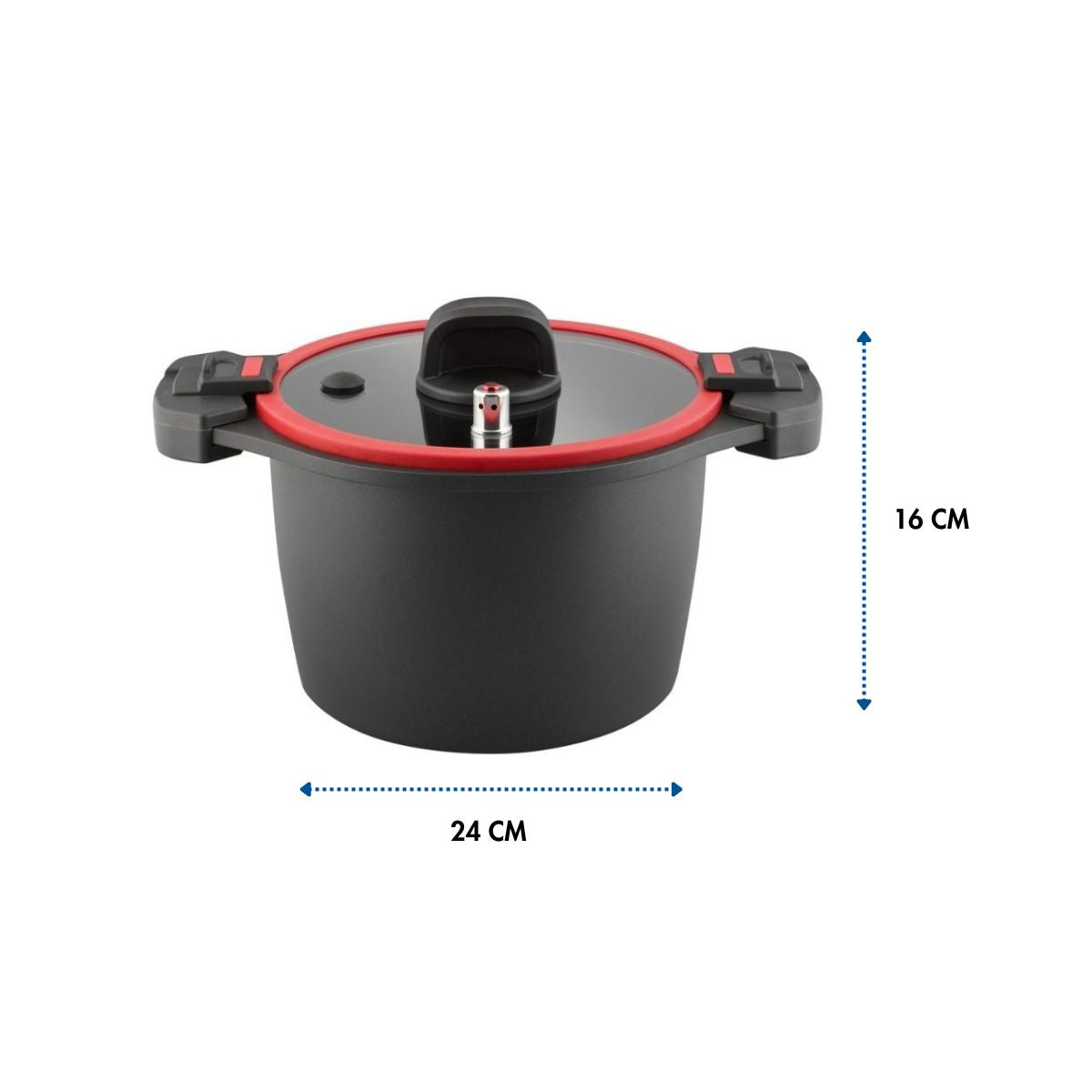 Cocotte minute en fonte d'aluminium 6 litres Elo Eco d'énergie
