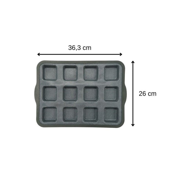 Set à pâtisserie avec 1 moule à gâteaux en silicone fibre de verre, 2 bols à mixer et 1 spatule Zenker Silicone