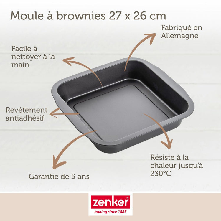 Set de 4 ustensiles de pâtisserie moule à gâteaux bols et spatule Spécial créative Spécial créative Zenker  Spécial créative