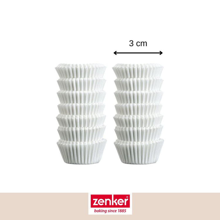 Set pâtisserie avec 240 moules à muffins en papier, 2 bols à mixer, verre mesureur et spatule Zenker