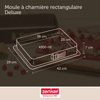 Set de 5 ustensiles de pâtisserie moule à gâteaux 2 bols spatule pâtisserie et verre doseur Zenker Deluxe