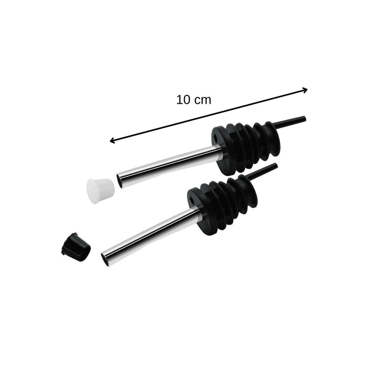 Lot de 4 becs verseurs pour bouteille Fackelmann