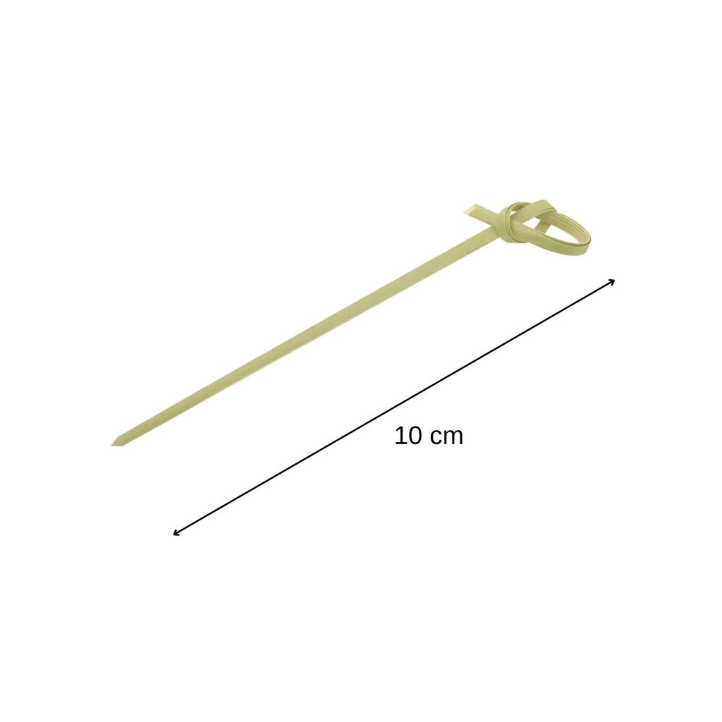 Lot de 100 pics à brochettes en bambou de 10 cm Fackelmann Wood Edition