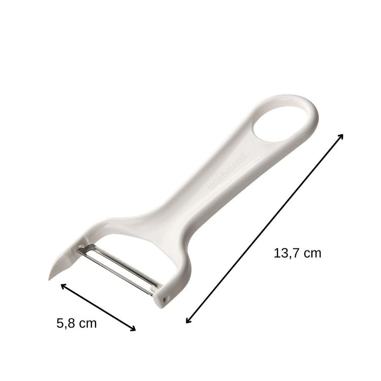 Lot de 2 rasoirs à légumes, éplucheurs à légumes 14 cm Fackelmann