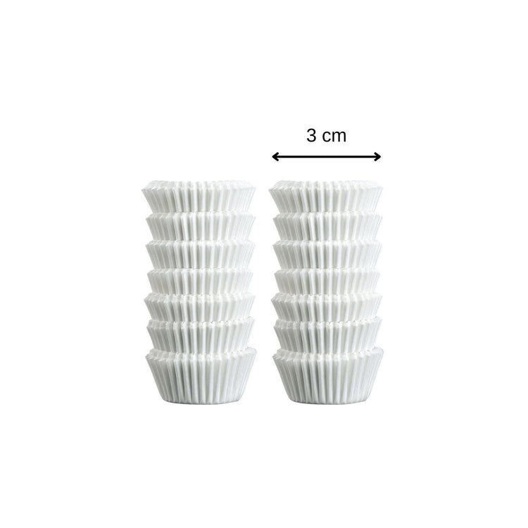 Lot de 480 mini moules à muffins en papier 3 cm Zenker Smart Pastry