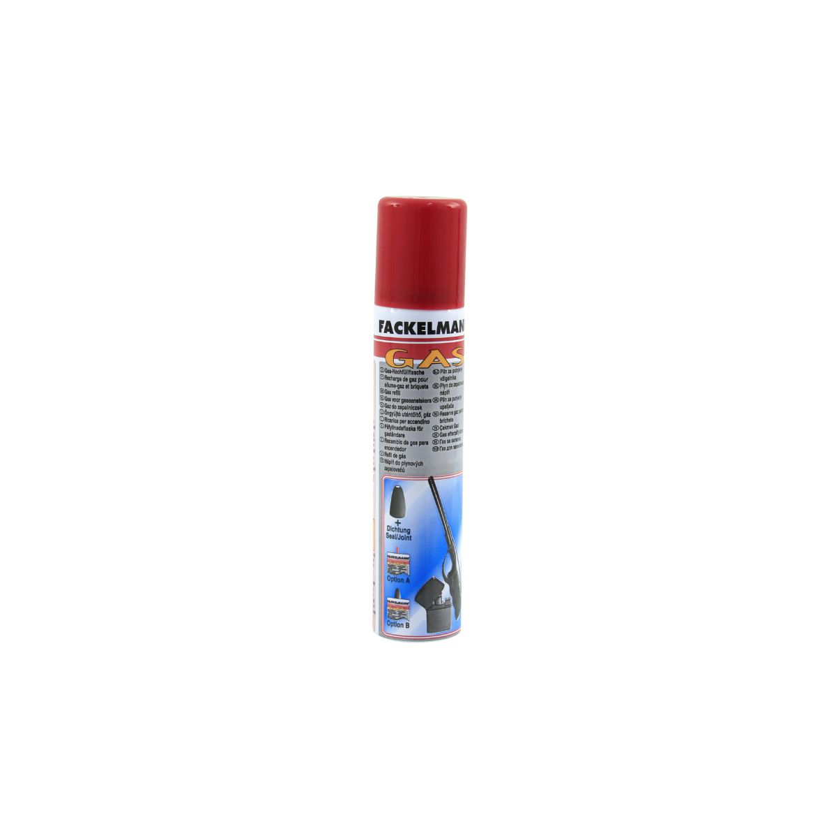 Lot de 2 recharges de gaz 90 ml Fackelmann Tecno