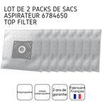 Lot de 2 packs de 8 sacs aspirateur 6784650 Samsung TopFilter
