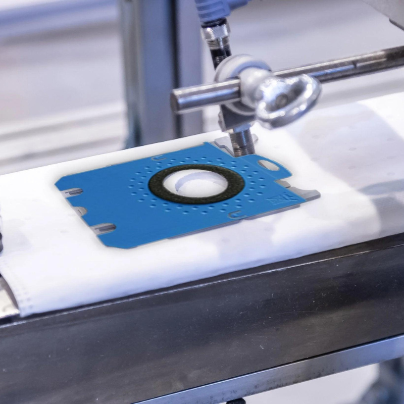 Sac aspirateur TopFilter sur une ligne de production