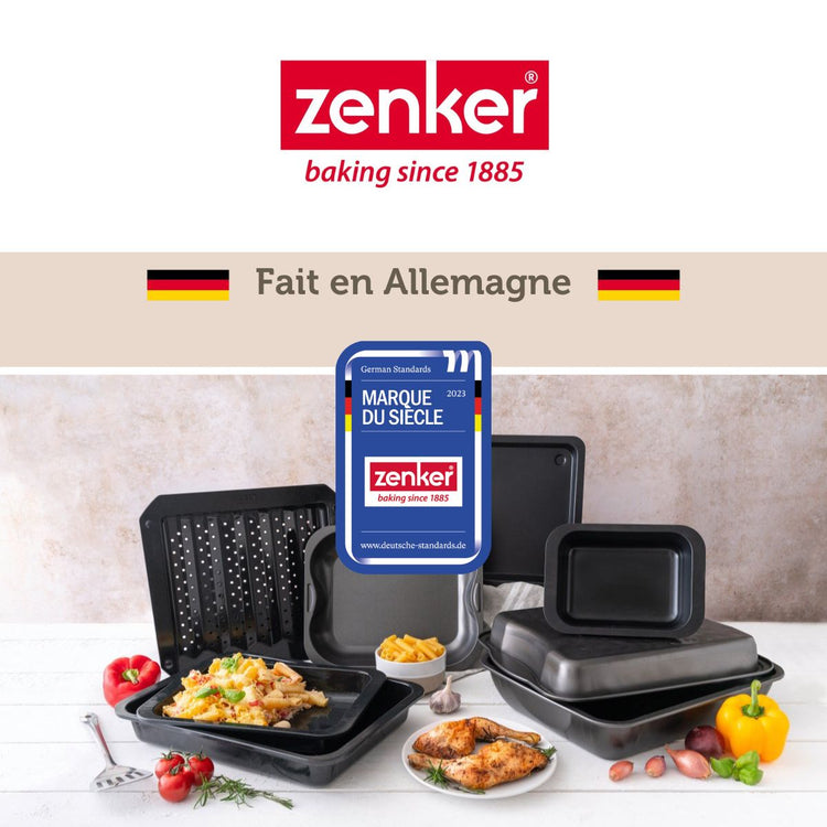 Ensemble de 2 Petits Plats à four 24 x 17,5 cm Zenker Spécial Cooking
