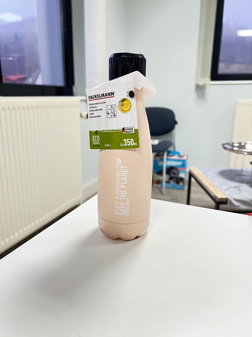 Bouteille isotherme 350 ml coloris aléatoire Fackelmann Move