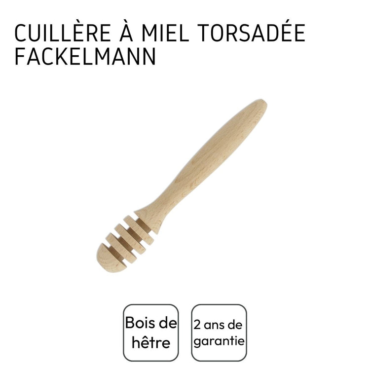 Set de 2 ustensiles de cuisine cuillère en bois pour le miel Fackelmann Boisselerie