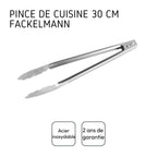 Ensemble de 2 Pinces multifonction inox 30 cm Fackelmann