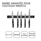 Ensemble de 2 Barres aimantées pour Couteaux et ustensiles en métal Nirosta Divers