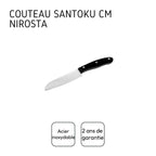 Set de 2 couteaux de cuisine 26 cm en inox Nirosta Fit