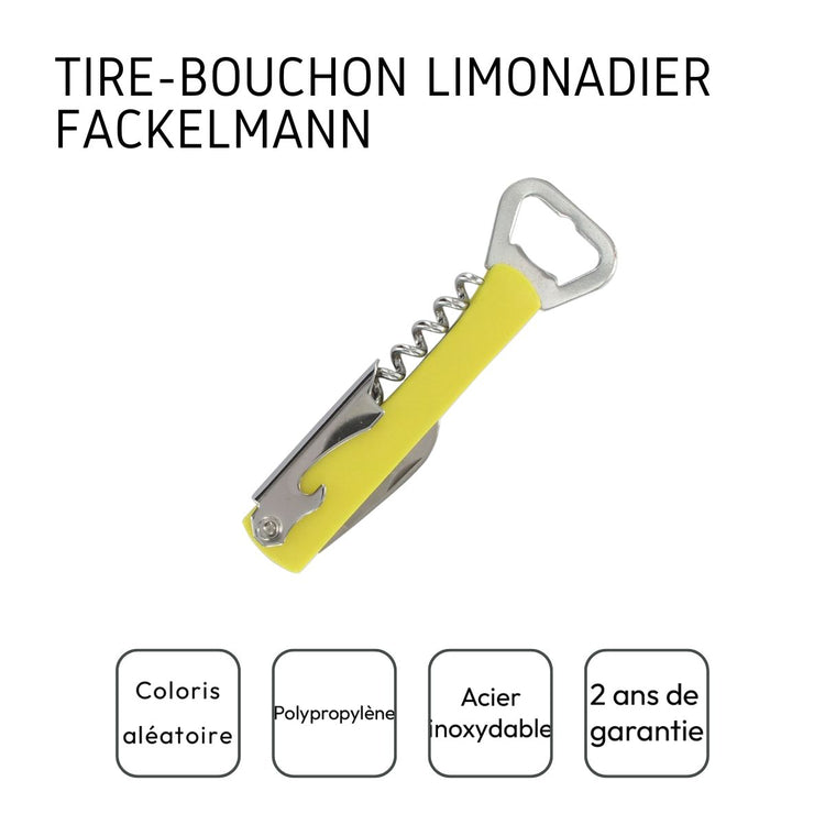 Tire-bouchon limonadier coloré Fackelmann Bar Concept