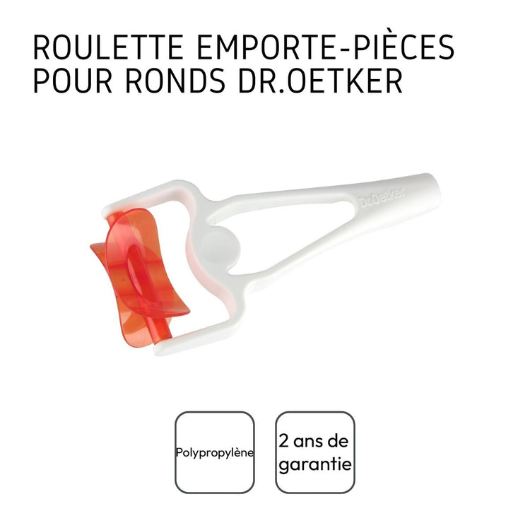 Rouleau emporte-pièce Dr Oetker