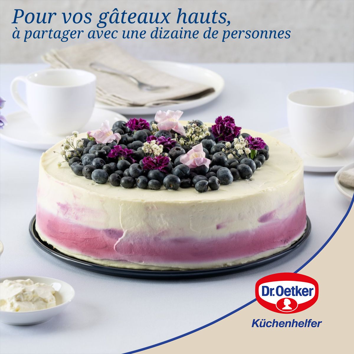 Moule à manqué à charnière 26 cm Dr.Oetker Back Liebe