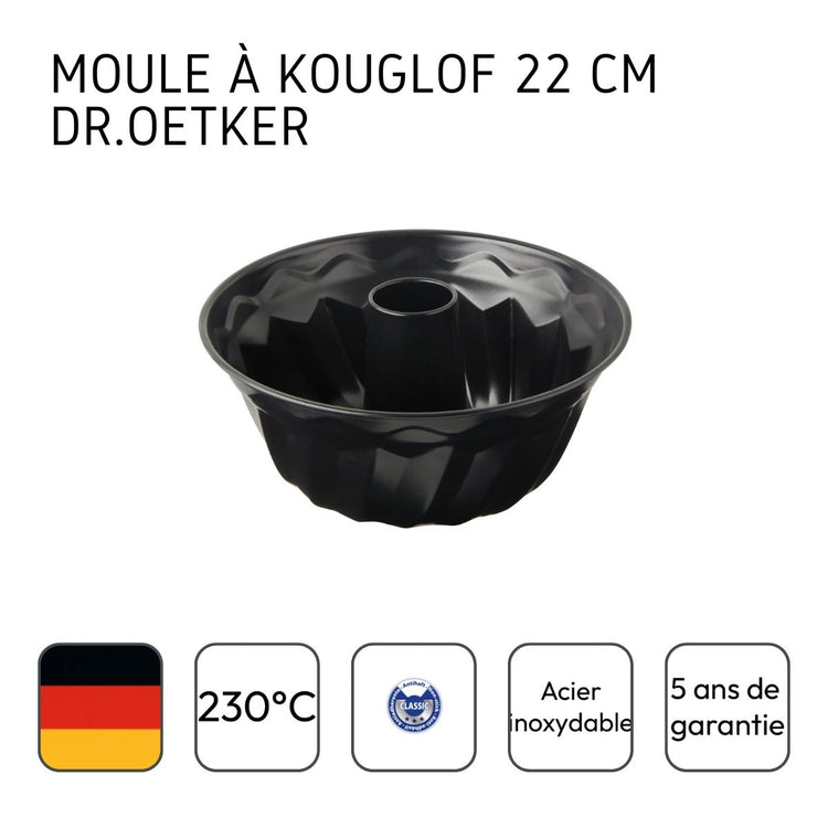 Moule à Kougelhopf 22 cm Dr.Oetker Tradition