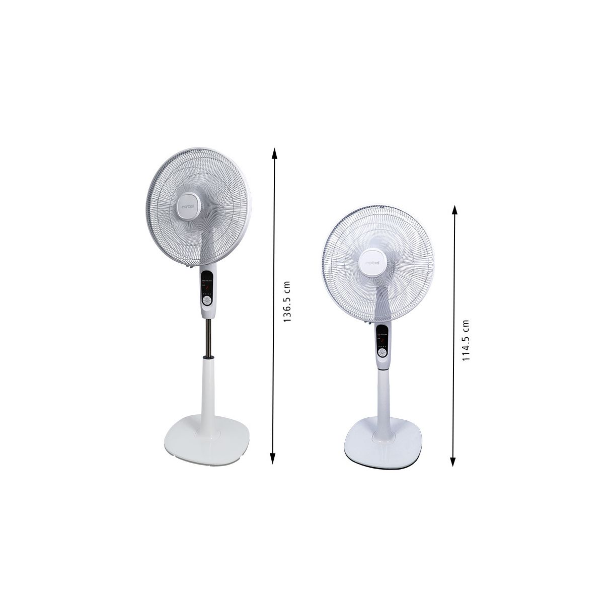 Ventilateur sur pied silencieux Rotel