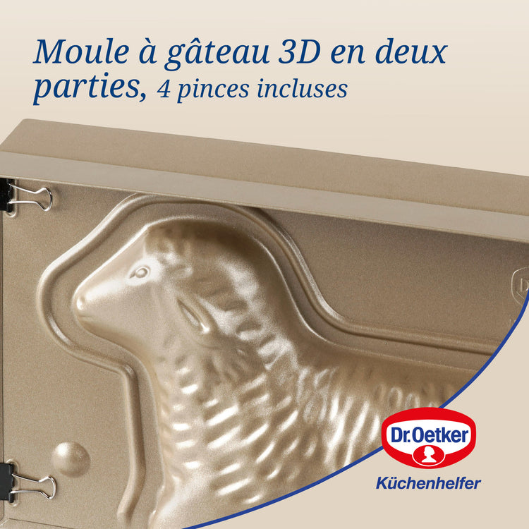 Moule à gâteaux agneau pascal Dr Oetker