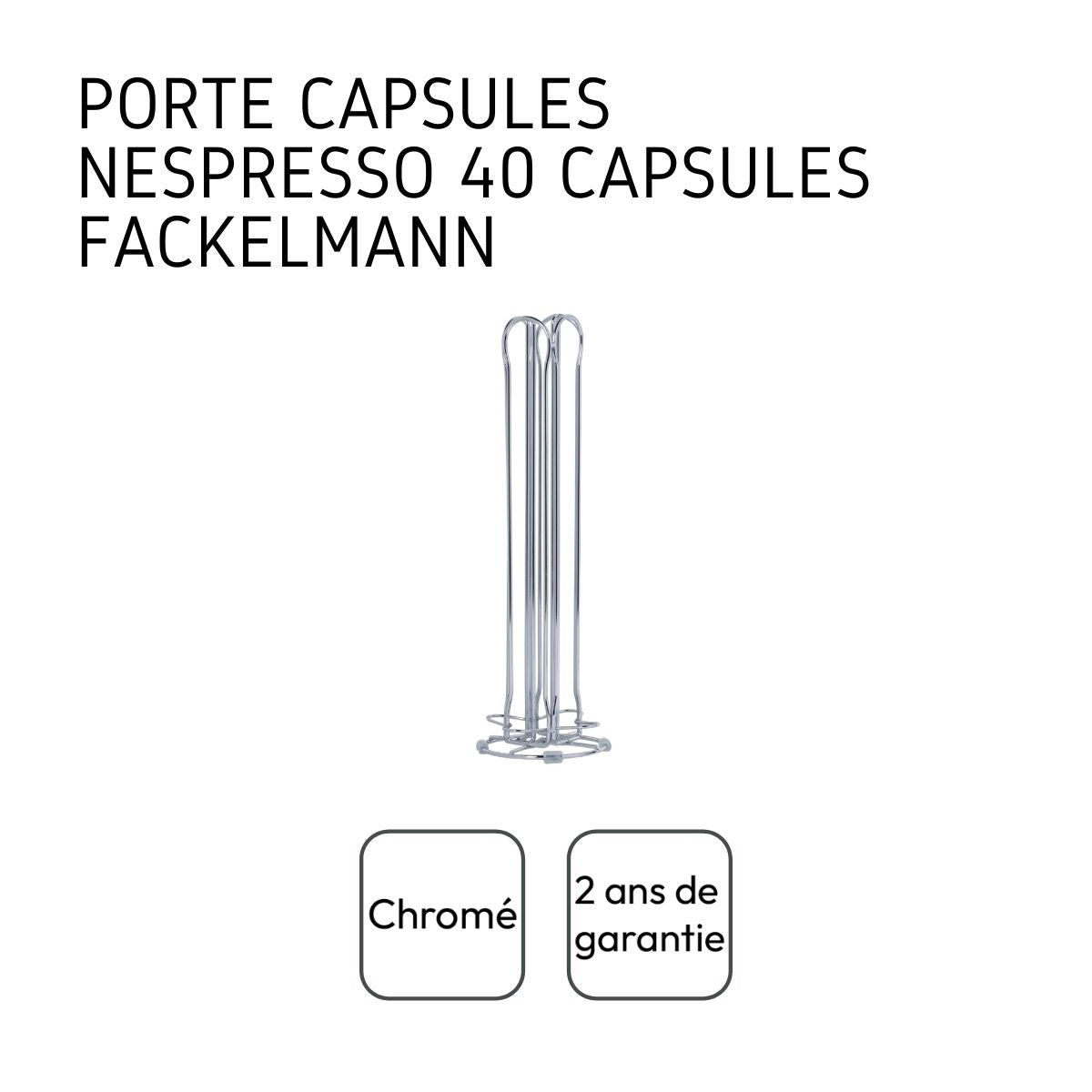 Distributeur de capsules Nespresso Fackelmann