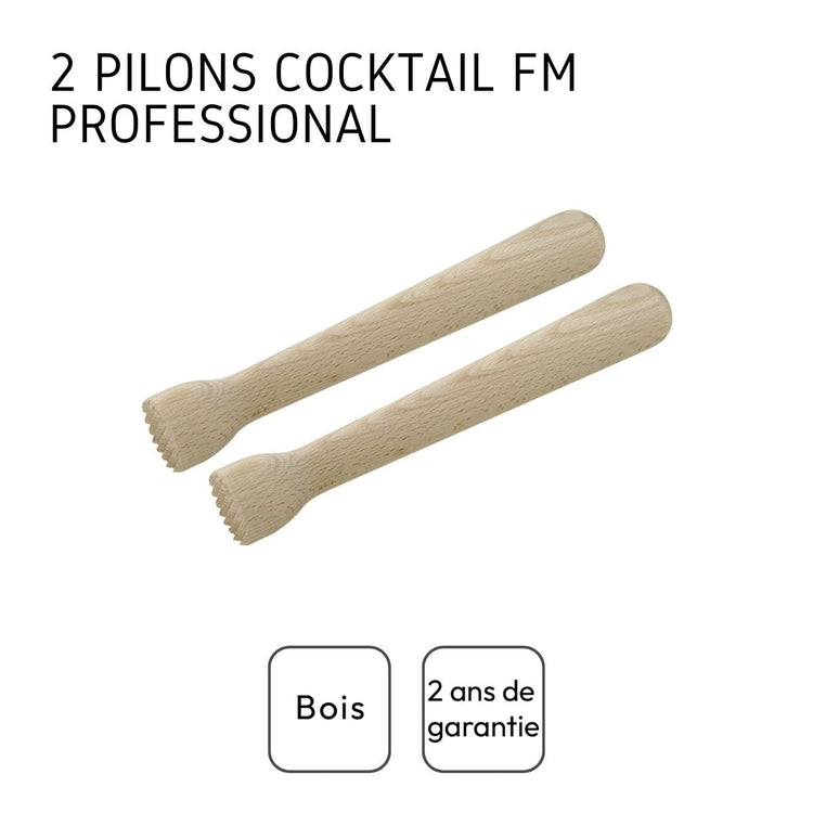 Pilon bois par 2 FM Professional