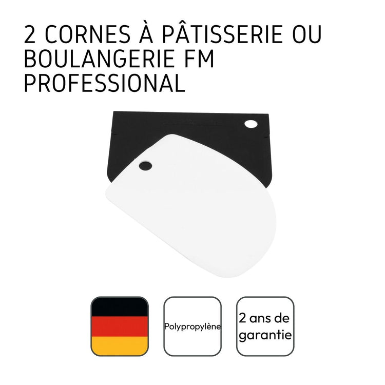 Lot de 2 cornes à pâtisserie FM Professional