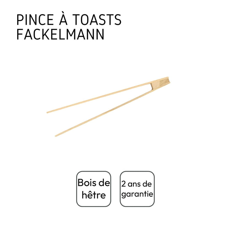 Pince de cuisine en bois 25 cm Fackelmann Wood Edition