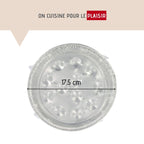 Lot de 10 plats à escargots en aluminium Fackelmann