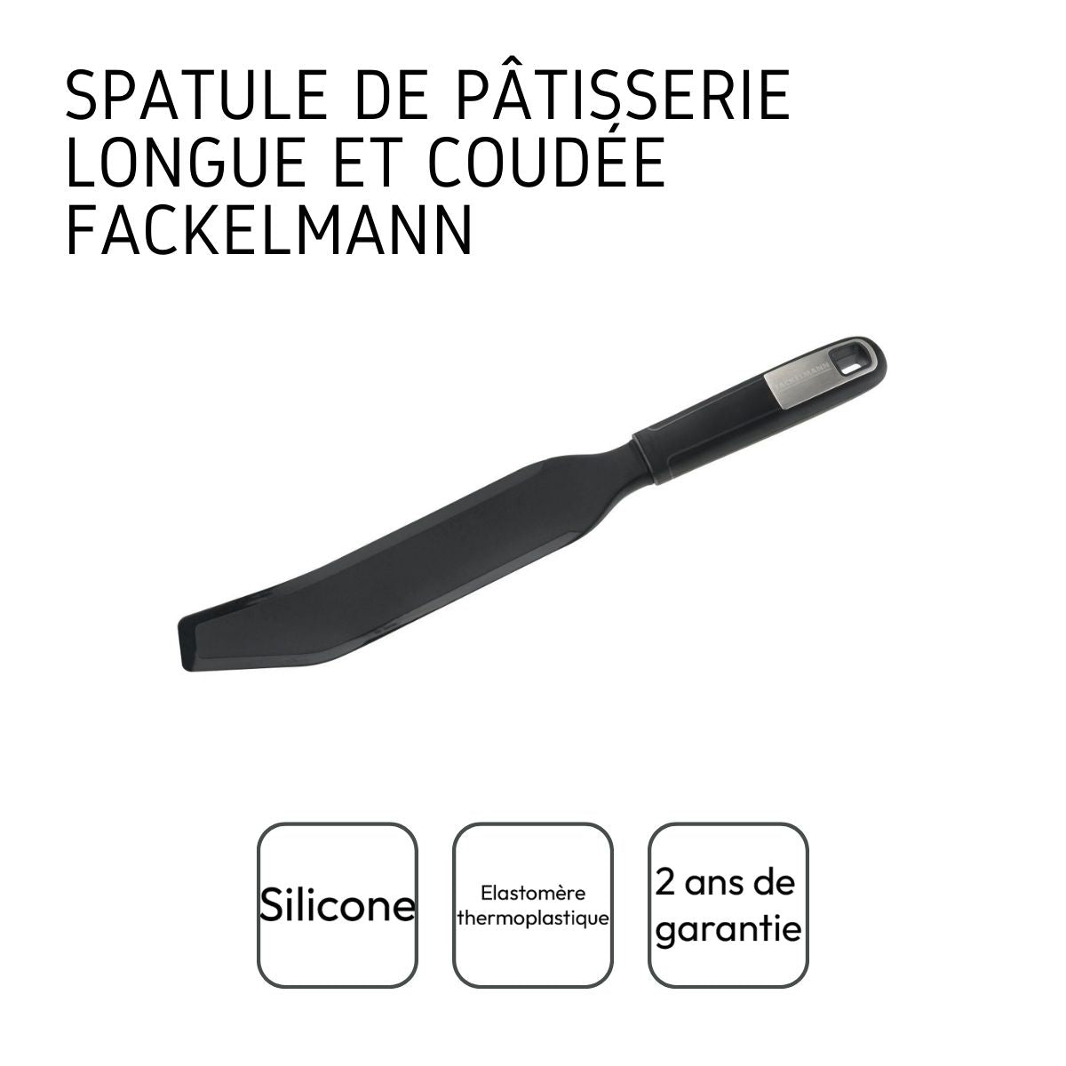 Spatule extra longue silicone Fackelmann