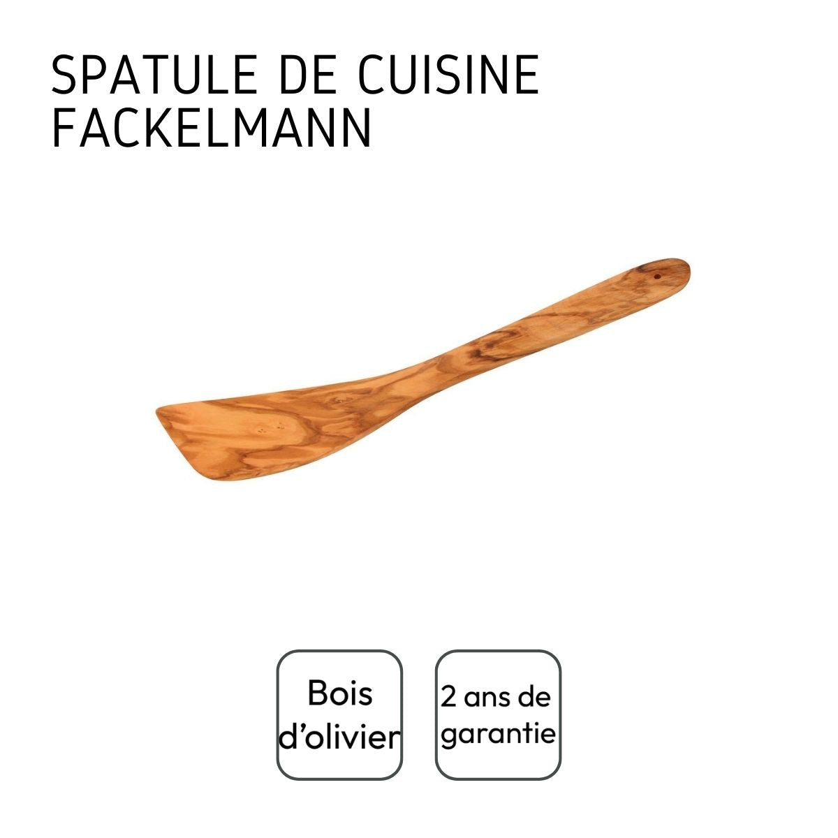 Spatule de cuisine Fackelmann Édition Bois d'olivier