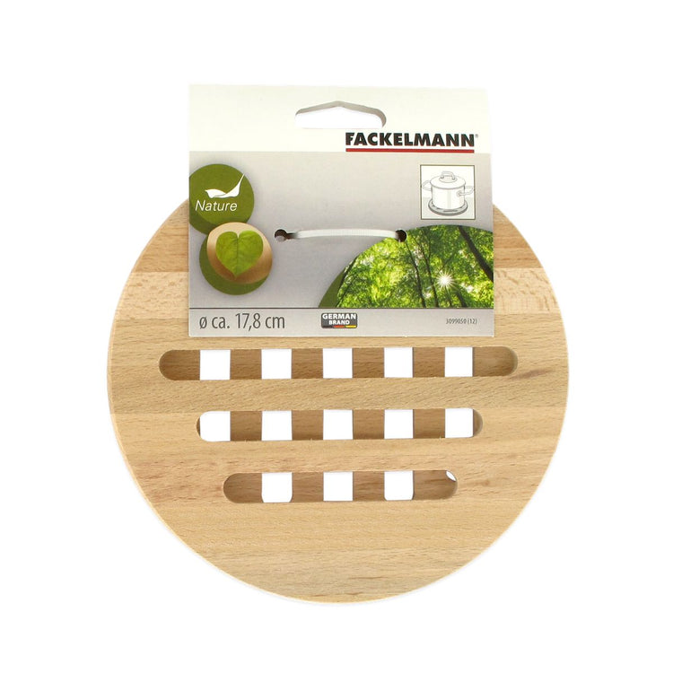 Dessous de plat rond en bois Fackelmann Wood Edition