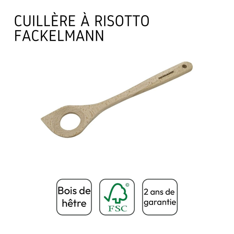 Cuillère de cuisine à risotto en bois FSC Fackelmann Eco Friendly
