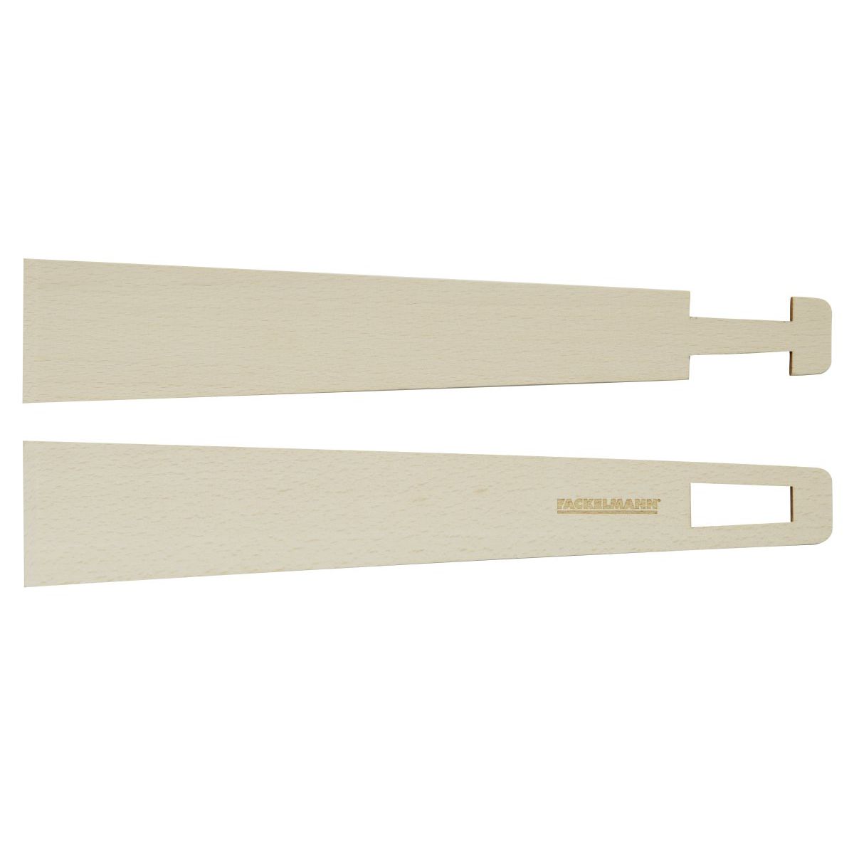 Pince de cuisine et spatules de cuisine 2 en 1 en bois FSC Fackelmann Eco Friendly
