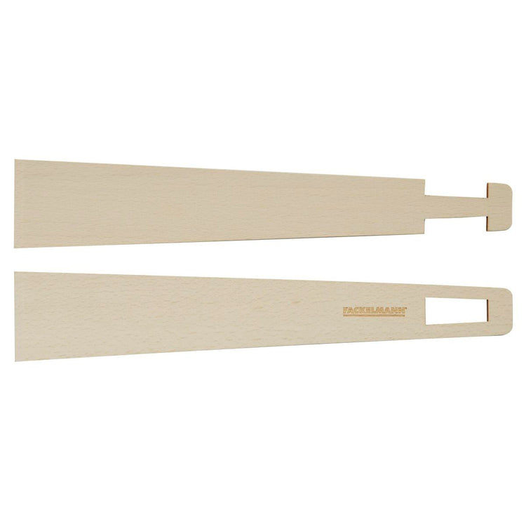 Pince de cuisine et spatules de cuisine 2 en 1 en bois FSC Fackelmann Eco Friendly