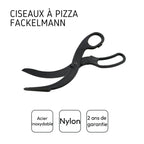 Ciseaux à pizza Fackelmann