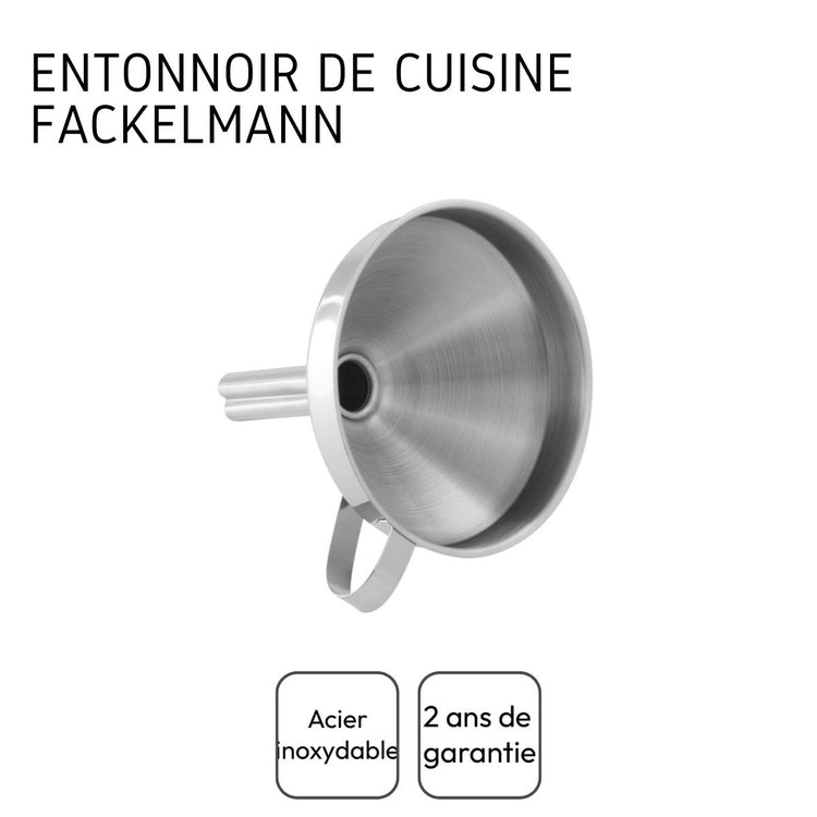 Entonnoir de cuisine inox Fackelmann