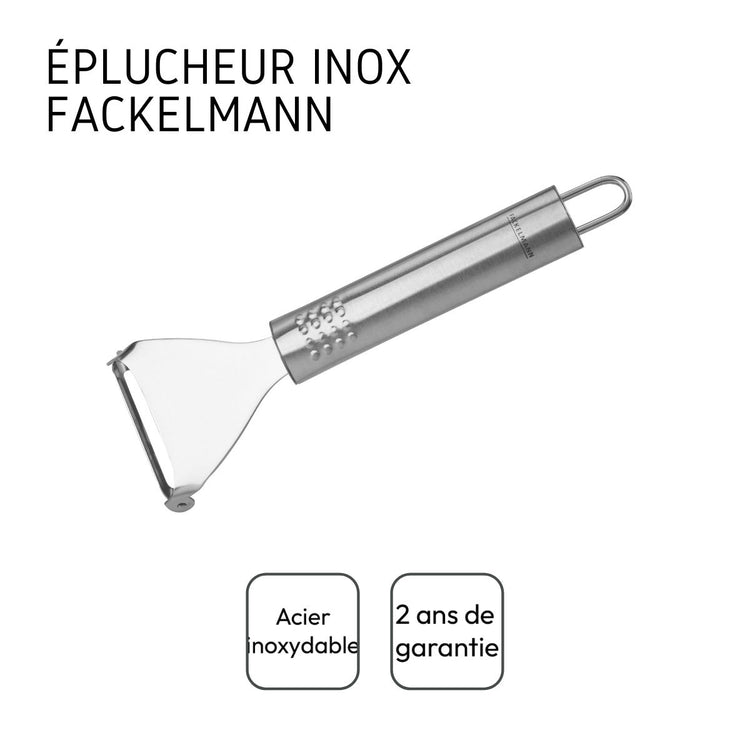 Rasoir à légumes inox Fackelmann Ovale