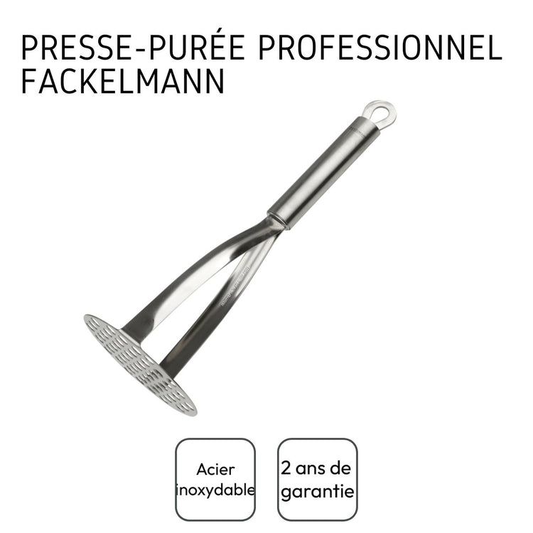 Presse purée professionnel inox Fackelmann Ovale