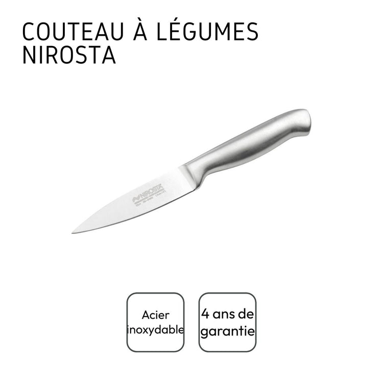 Couteau d'office en inox 20 cm en tout Nirosta Star