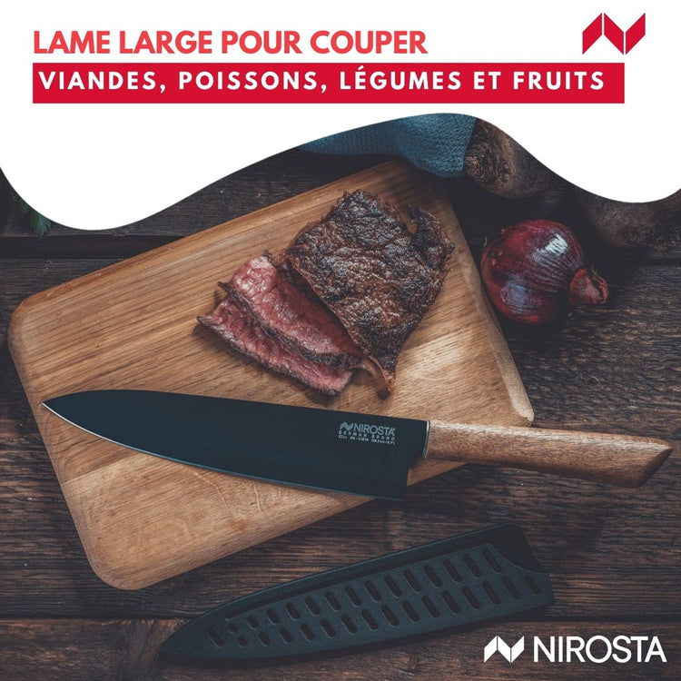 Couteau de chef 33 cm Nirosta Flow
